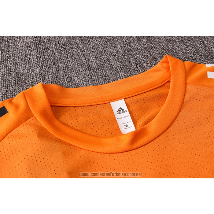 Chandal del Manchester United Manga Corta 2020-2021 Naranja